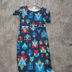 LuLaRoe Julia dress.  Worn once!